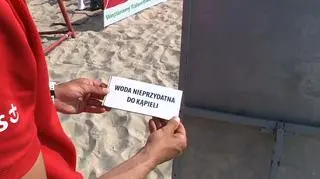 Plaże zamknięte z powodu sinic