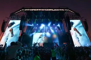 Jeden z koncertów w ramach Astroworld Festival 2021