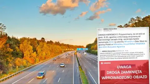 Remont na niemieckiej autostradzie. "Samochody w kierunku Polski nie jadą"