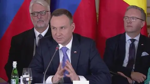 Całe przemówienie prezydenta Andrzeja Dudy w czasie II Szczytu Inicjatywy Trójmorza