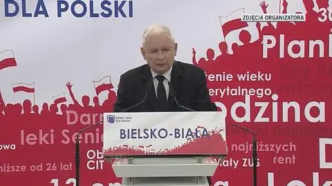 Kaczyński: rządzenie to nie jest zabawa, to nie jest haratanie w gałę