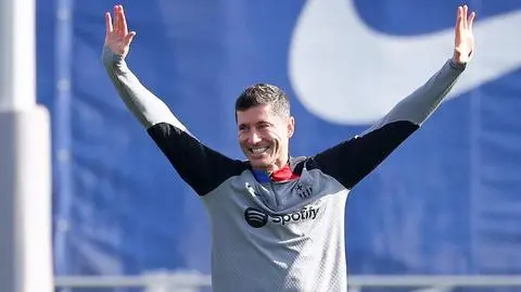 Barcelona chwali się nagraniami z Lewandowskim