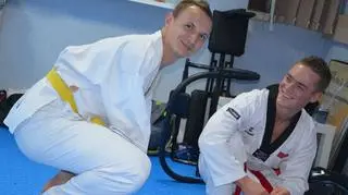 MIeszkaniec Aleksandrowa ćwiczy od roku