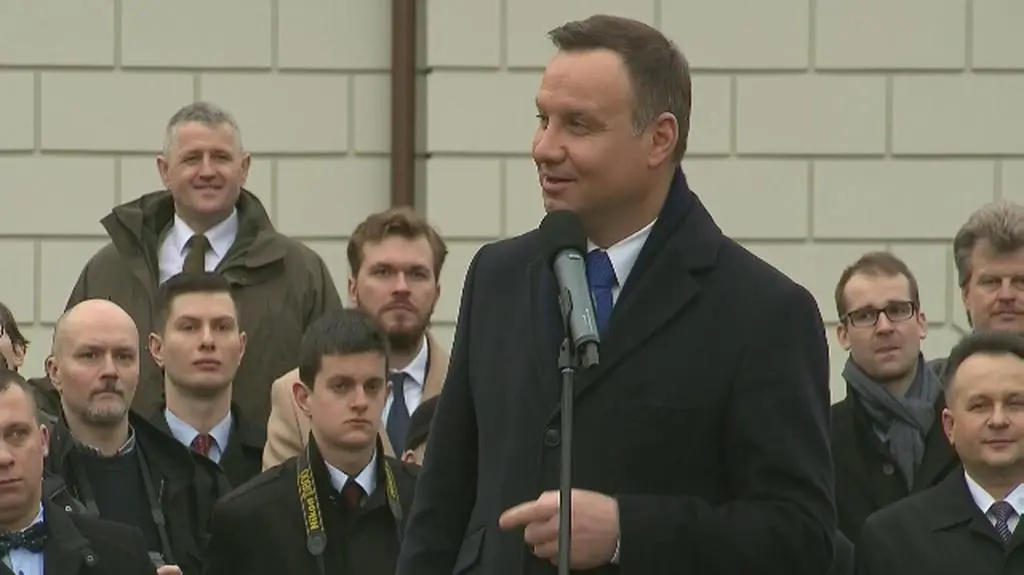 Całe przemówienie prezydenta Andrzeja Dudy