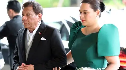 Sara Duterte-Carpio z ojcem