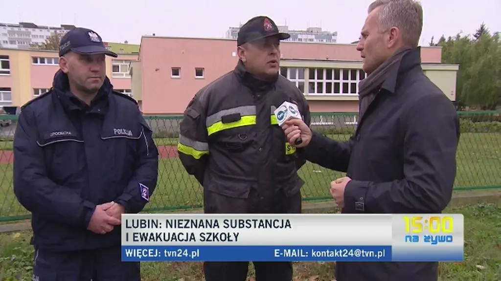 Nieznana substancja w szkole w Lubinie. Ewakuowano uczniów i pracowników placówki