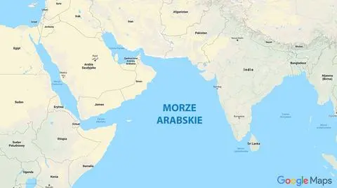 Ćwiczenia odbyły się nad Morzem Arabskim 