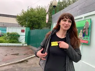 Kaciaryna Barysewicz na wolności 