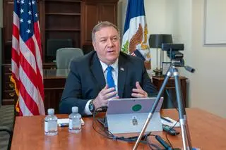 Sekretarz stanu USA Mike Pompeo zabrał głos w sprawie Hongkongu 