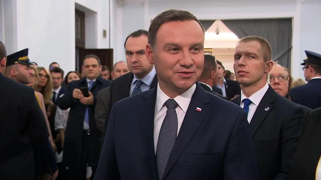 Duda nie chce komentować wystąpienia Kopacz