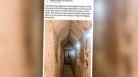 Coraz bliżej odkrycia grobowca Kleopatry i jej kochanka. Pod ziemią znaleziono tunel