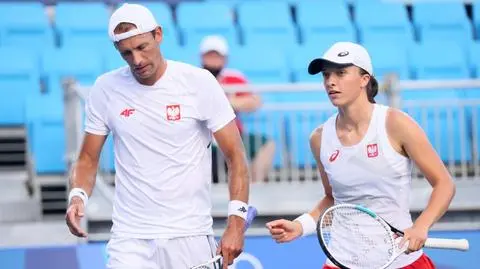 Kubot chwali Świątek po zwycięstwie w mikście. "Pierwsze mecze są najtrudniejsze"