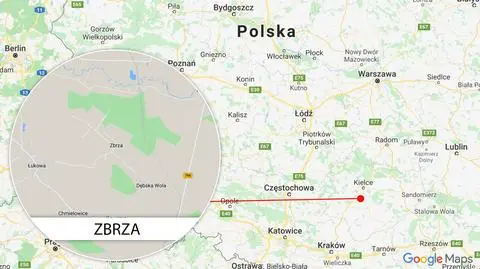 61-latek postrzelony w miejscowości Zbrza