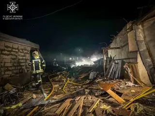 Odessa po ataku rosyjskich dronów 
