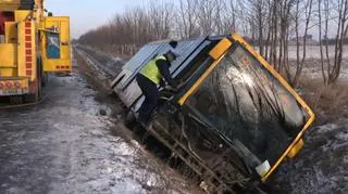 Przyczyny wypadku ustala policja