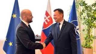 Jaroslav Nad' i Mariusz Błaszczak (zdjęcie archiwalne)