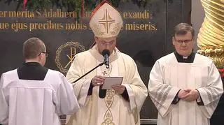 W Gnieźnie mszy przewodniczył arcybiskup Wojciech Polak