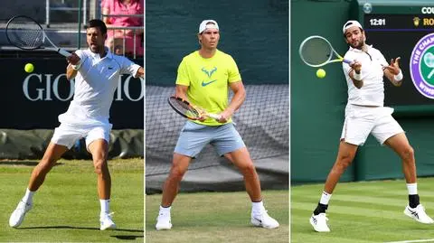 Djoković, Nadal i Berrettini. Jeden wielki faworyt Wimbledonu, ciepłe słowa o Hurkaczu