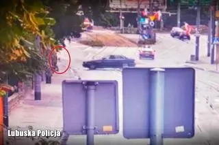 Bmw chwilę przed zdarzeniem