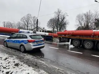 Droga wojewódzka numer 481 została zablokowana