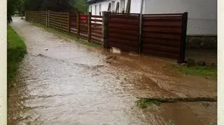 Drogi zamieniły się w strumienie