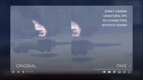Gra komputerowa czy wideo z wojny? Jak to odróżnić
