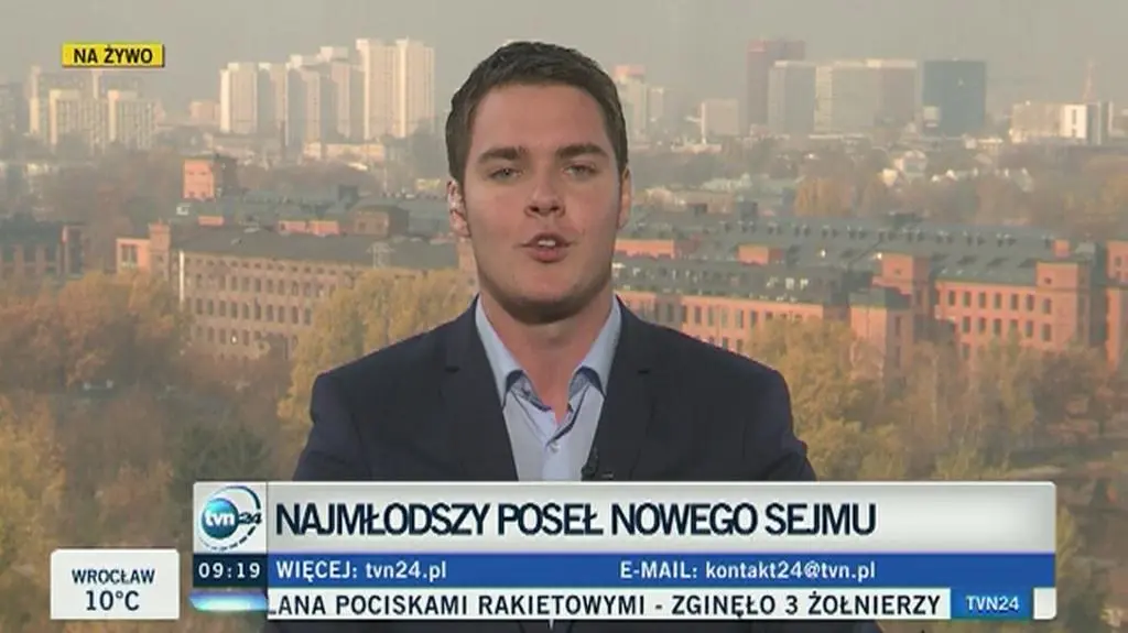 Łuaksz Rzepecki ma kilkuletnie doświadczenie