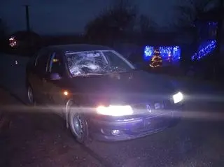 Potrącona 16-latka została przetransportowana do szpitala 