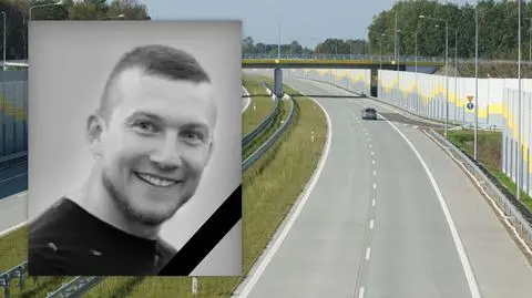 Policjant z Pabianic zginał w wypadku na S8