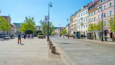 Krakowskie Przedmieście w Warszawie 