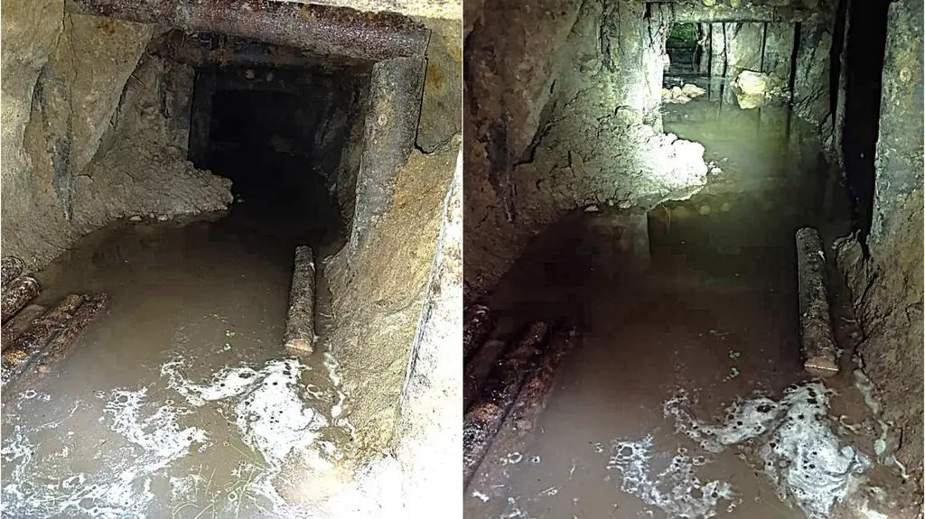 Pomiary drgań na granicy wskazywały, że pod ziemią coś się dzieje. Znaleźli tunel
