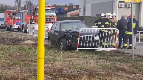 Wypadek na niestrzeżonym przejeździe kolejowym w  w Przysiekach na Podkarpaciu 