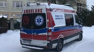 Karetka trafi do szpitala "Olmedica" w Olecku