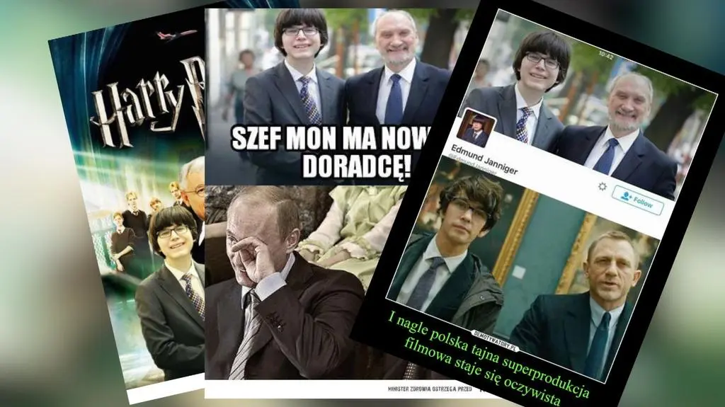 „Q” czy Harry Potter? Internauci tworzą memy o nowym doradcy w MON