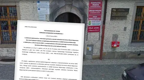 Mieli zdecydować o losie burmistrza, referendum nie będzie. Przez koronawirusa