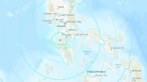 Trzęsienie ziemi na Filipinach. Trwało prawie minutę