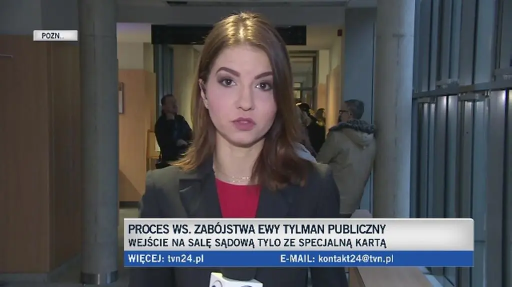 Na proces w sprawie śmierci Ewy Tylman tylko ze specjalną kartą wstępu
