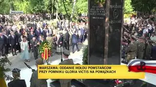 Rafał Trzaskowski złożył wieniec przed pomnikiem Gloria Victis