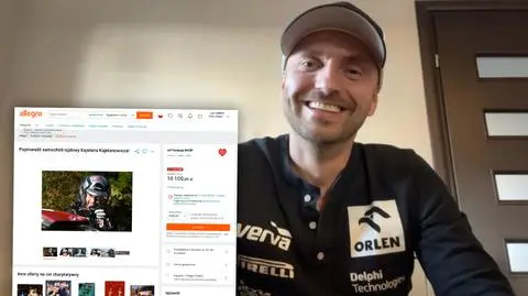 Kajetan Kajetanowicz licytuje dla WOŚP przejechanie się jego rajdówką