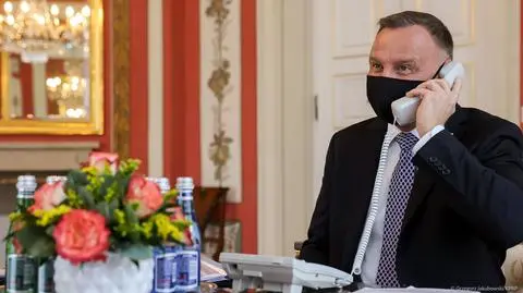 Rozmowa Andrzeja Dudy z królem Jordańskiego Królestwa Haszymidzkiego Abdullahem II