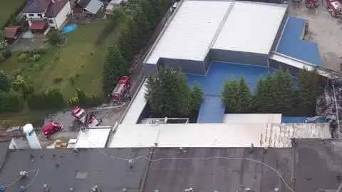 pożar Sanok
