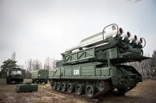 Ukraińskie systemy Buk. Zdjęcie ilustracyjne 