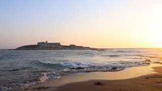 Niewielka wyspa przy Portopalo di Capo Passero