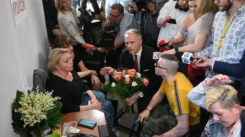 Poseł Żalek odwiedził protestujących. Padliśmy ofiarą manipulacji