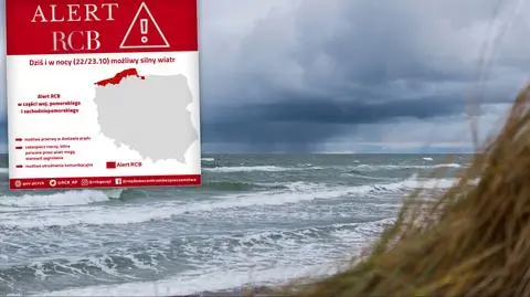 Alert RCB dla nadmorskich powiatów. Możliwe przerwy w dostawie prądu