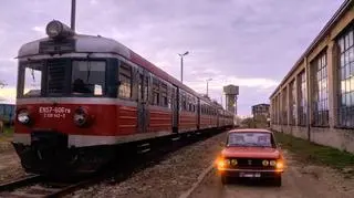 Z tego pociągu pozyskano osprzęt