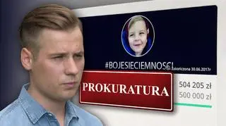 Wyłudził ponad pół miliona złotych na chore dziecko, które nie istniało. Prokuratura wszczęła postępowanie