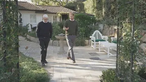Książę Harry i Anderson Cooper