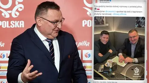 Michniewicz spotkał się Lewandowskim. "Trzy godziny bardzo dobrej rozmowy"