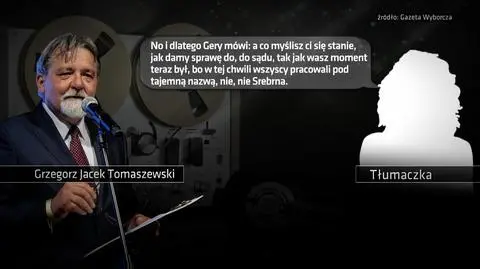 Taśmy Kaczyńskiego. Fragment 2. "Wiem, że ta robota była robiona dla nas"